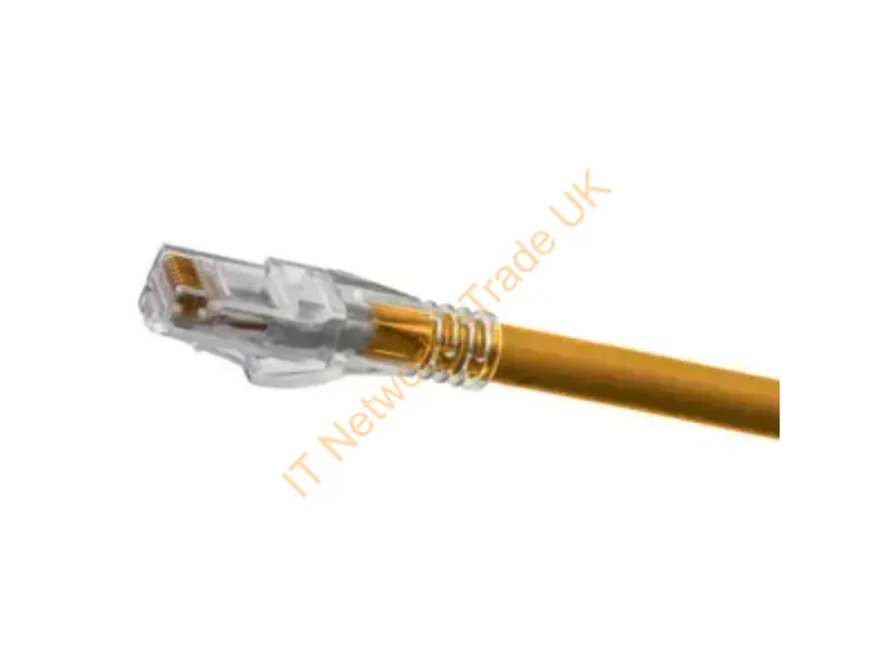 HC6AOR75 - Hubbell Premise Wiring P-Cord, Ascent,Cat6A,Slim,Or,75Ft