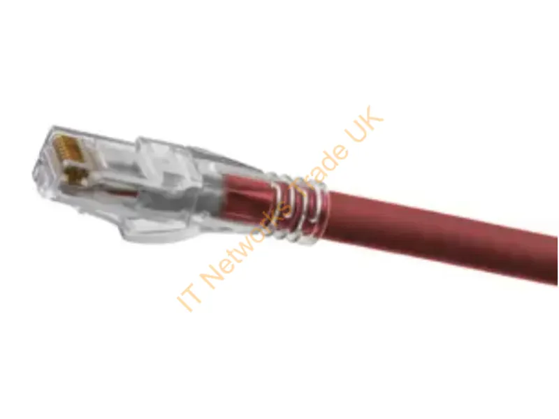 HC6AR35 - Hubbell Premise Wiring P-Cord, Ascent,Cat6A,Slim,Rd,35Ft