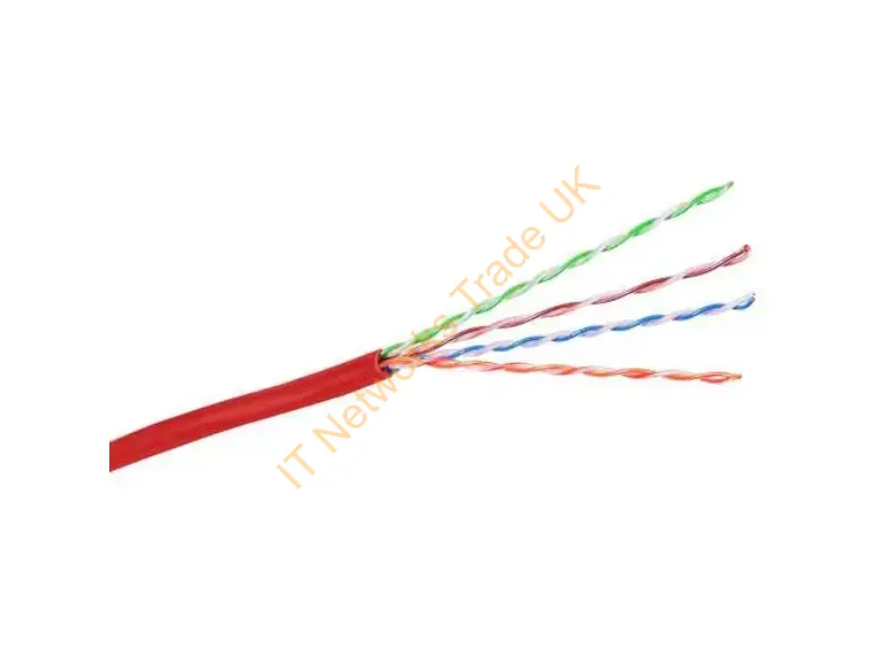 HC6RPER - Hubbell Premise Wiring 23-4P Utp-Cmp Sol Bc Link6Cat6 Pe/Pvc Red Jacketnextspeed Reelex