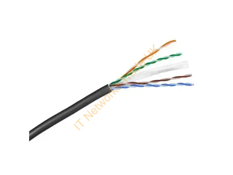 HC6RRBK - Hubbell Premise Wiring Cable, Nxtspd C6, Riser, Bk, Relx, 550Mh