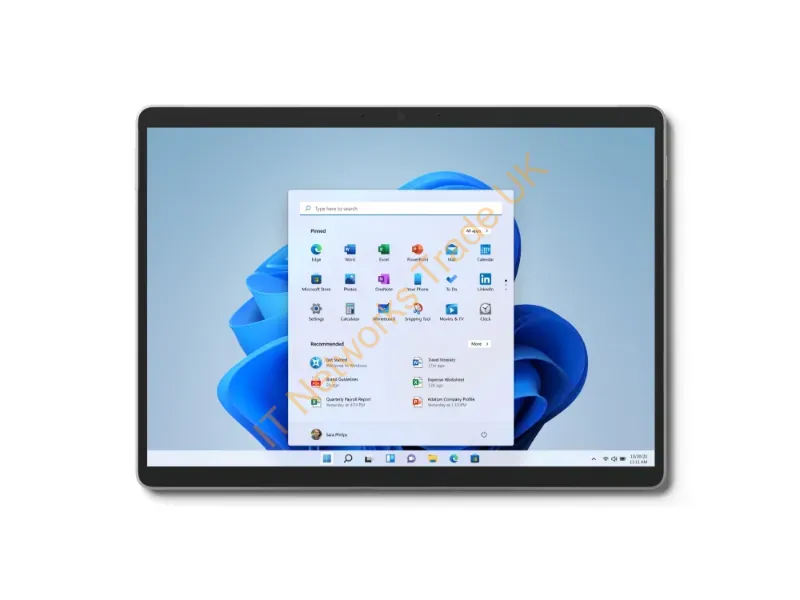 HC8-00002 - Microsoft Surface Pro 8 4G Intel Core I7 Lte 256 Gb 13" 16 Gb Wi-Fi 6 (802.11Ax) Windows 10 Pro Platinum