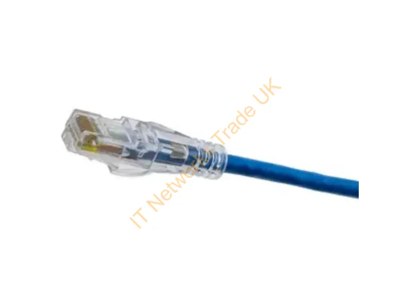 HCL6AB30 - Hubbell Premise Wiring P-Cord,Nextspeed,Low Od,C6A,Slim,Bl,30Ft