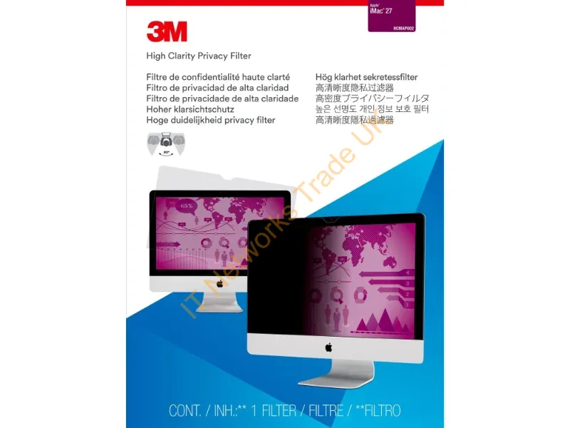 HCMAP002 - 3M High Clarity Privacy Filter For 27" Apple Imac