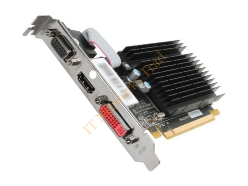 HD-435X-ZNH2 XFX Radeon HD 4350 1GB DDR2 64-Bit HDMI/ D-Sub/ DVI PCI Express 2.0 x16 Video Graphics Card