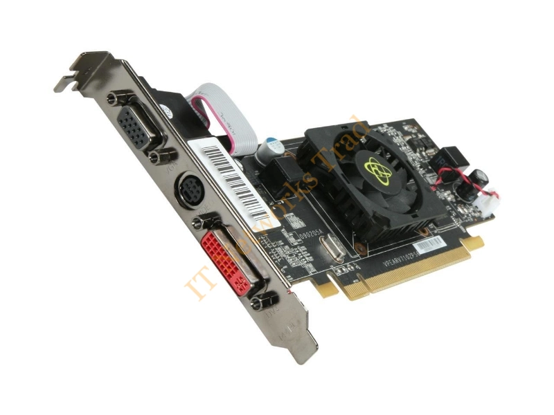 HD-455X-ZAF2 XFX Radeon HD 4550 1GB 64-Bit DDR2 PCI Express 2.0 x16 HDCP Ready Low Profile Ready Video Graphics Card