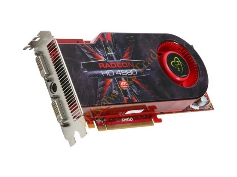 HD-489A-ZDFC XFX Radeon HD 4890 1GB GDDR5 256-Bit Dual-DVI PCI Express 2.0x 16 Video Graphics Card