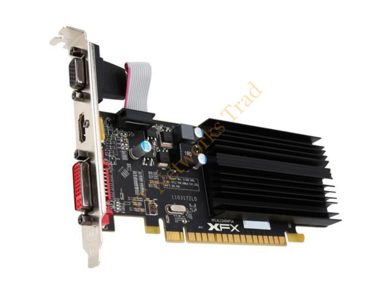 HD-545X-CLH2 XFX Radeon HD 5450 2GB GDDR3 VGA/ DVI/ HDMI Low Profile PCI Express Video Graphics Card
