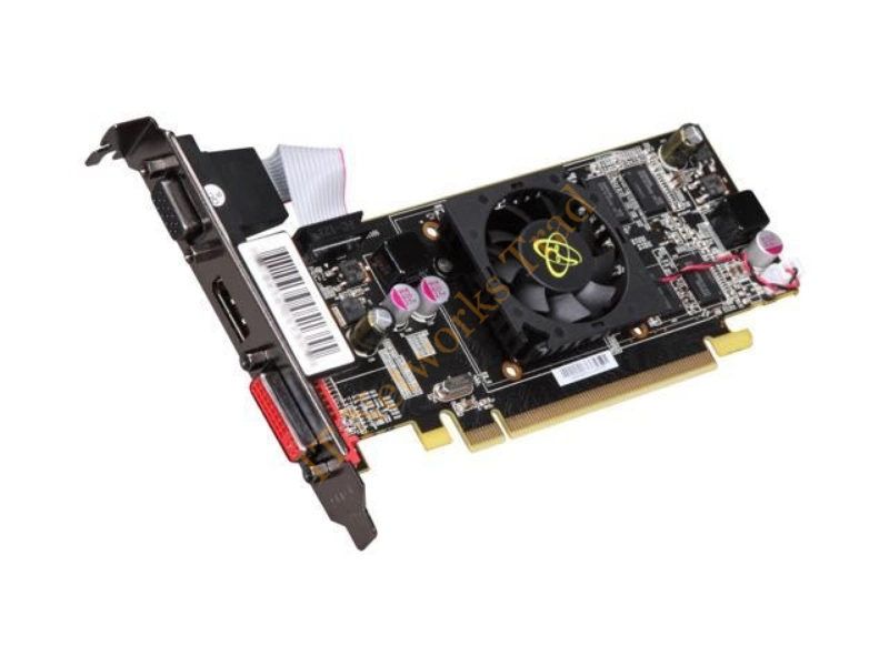 HD-545X-ZAF2 XFX Radeon HD 5450 1GB 64-Bit DDR3 PCI Express 2.1 x16 DisplayPort/ D-Sub/ DVI/ HDCP Ready/ Low Profile Ready Video Graphics Card