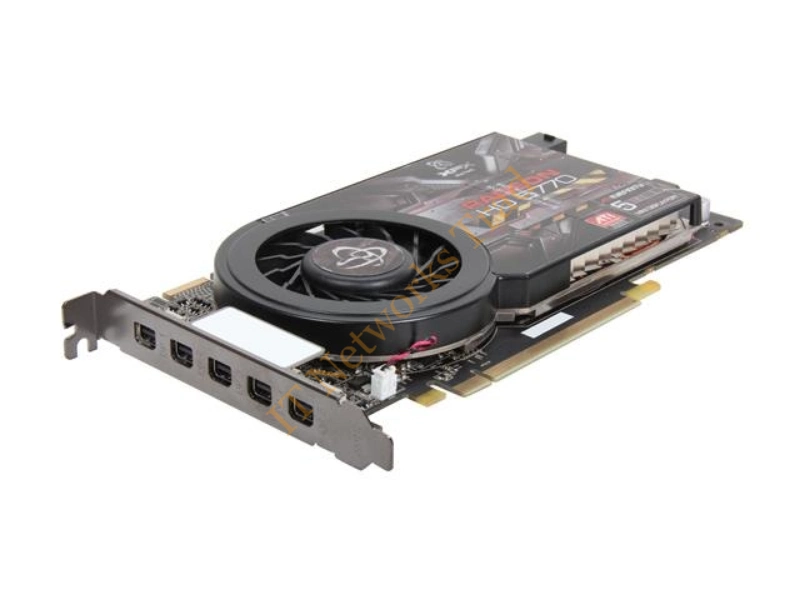 HD-577X-Z5FH XFX Radeon HD 5770 1GB PCI Express 2.1 Mini-DisplayPort Video Graphics Card