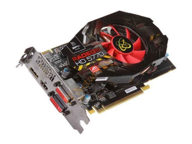 HD-577X-ZNLC XFX Radeon HD 5770 1GB GDDR5 PCI Express Video Graphics Card