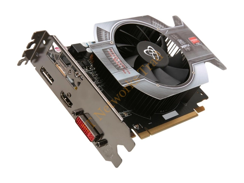 HD-667X-ZWF4 XFX Radeon HD 6670 800m 1GB DDR5 Dp HDMI DVI PCI Express Video Graphics Card