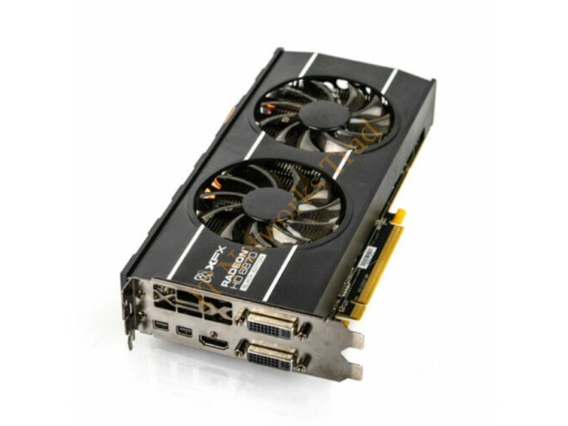 HD-687A-ZDBC XFX Radeon HD 6870 Black Edition 1GB GDDR5 256-Bit HDMI/ 2x mini DisplayPort/ 2x DVI PCI Express 2.1 x16 Video Graphics Card