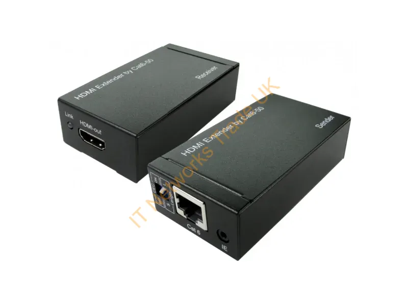 HD-EX344A - Cables Direct HD-EX344A AV extender AV transmitter & receiver Black