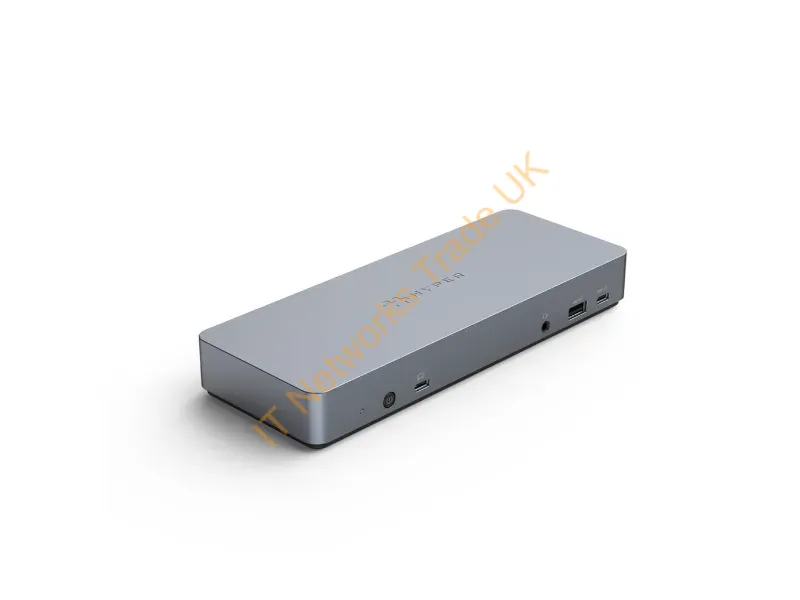 HD-GD1000-EU - HYPER HD-GD1000-EU laptop dock/port replicator Docking USB 3.2 Gen 1 (3.1 Gen 1) Type-C Silver