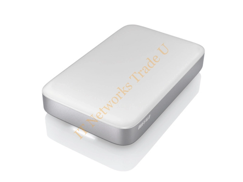 HD-PA1.0TU3-EU - Buffalo MiniStation Thunderbolt 1.0TB 1000GB Silver, White external hard drive