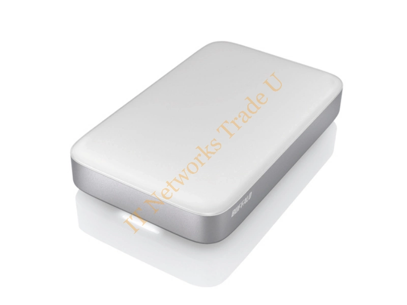 HD-PA2.0TU3-EU - Buffalo MiniStation Thunderbolt 2.0TB 2000GB Silver, White external hard drive