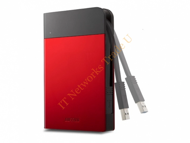 HD-PZF1.0U3R-EU - Buffalo MiniStation Extreme USB 3.0 1TB 1000GB Black, Red external hard drive