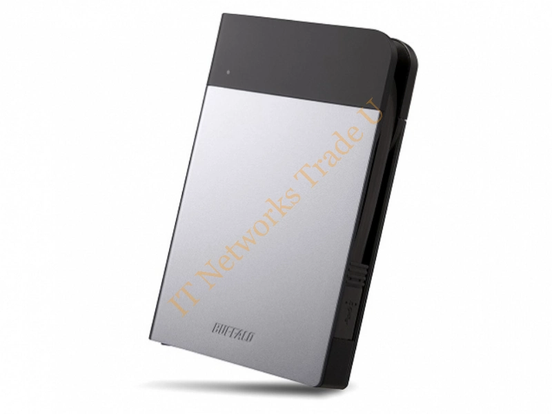 HD-PZF1.0U3S-EU - Buffalo MiniStation Extreme USB 3.0 1TB 1000GB Black, Silver external hard drive