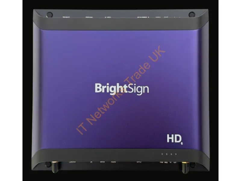 HD1026 - Brightsign , Brightsignos Enabled Media Player. Single Uhd Video Decode. Usb-A, Gpio, 3.5Mm Serial, 3.5Mm Ir Io, And Analog/Spdif Audio Output. Microsd Storage Options. Wifi And Cellular Connectivity O