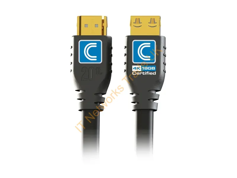 HD18G-20PROBLK - Comprehensive Hd18G-20Problk Hdmi Cable 240" (6.1 M) Hdmi Type A (Standard) Black
