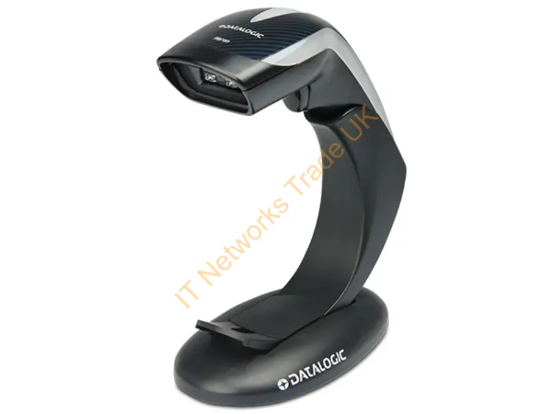 HD3430-BKK1S - Datalogic Heron HD3430 Kit Handheld bar code reader 1D/2D CMOS Black, Silver
