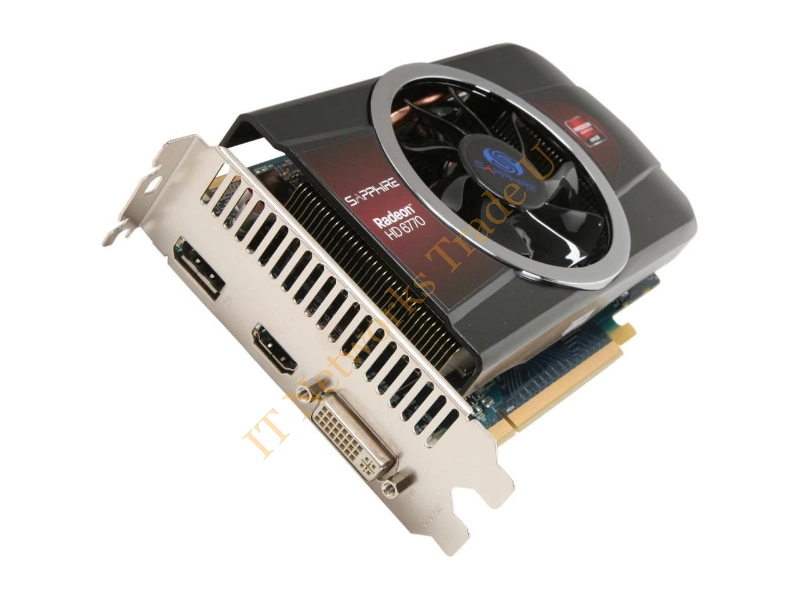 HD6770 Dell ATI Radeon HD 6770 1GB GDDR5 128-Bit HDMI/2x DVI/ DisplayPort PCI Express 2.1 x16 Video Graphics Card