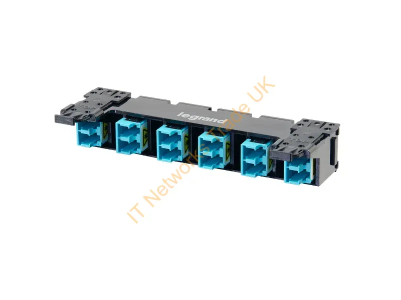 HD6FM-FLC2CL-00 - Legrand Hd6Fm-Flc2Cl-00 Fiber Optic Adapter Lc Aqua Color, Black