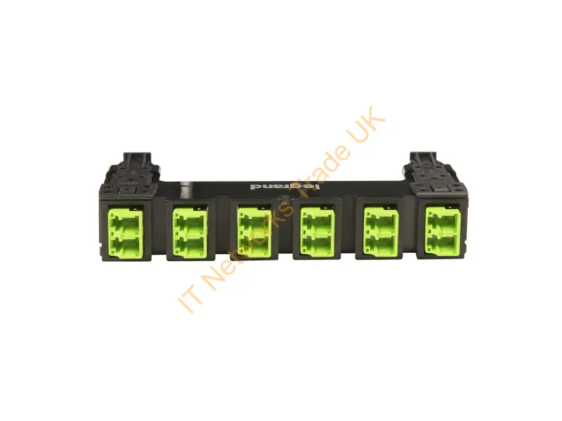 HD6FM-FLC2CQ-00 - Legrand Hd6Fm-Flc2Cq-00 Fiber Optic Adapter Lc Black, Green, Lime