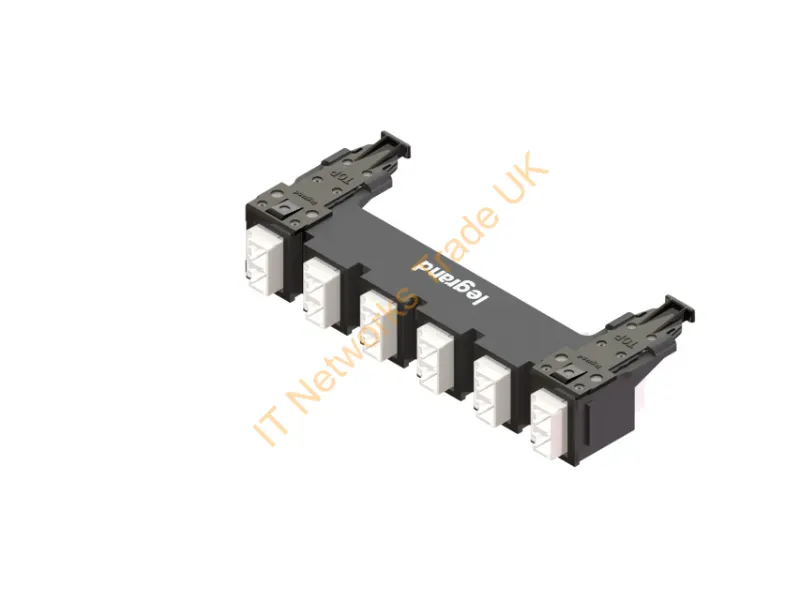 HD6FM-FMPZAF-00 - Legrand Hd6Fm-Fmpzaf-00 Fiber Optic Adapter Mpo Black, White