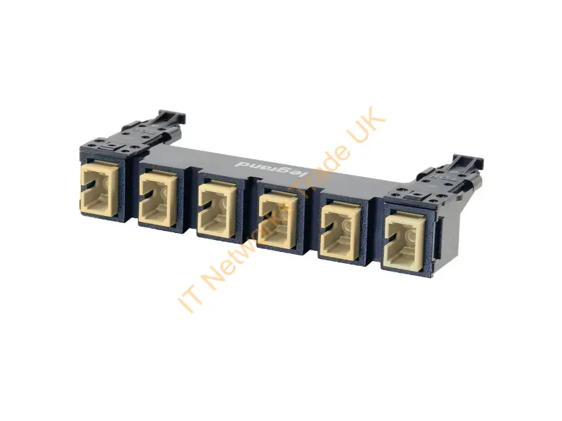 HD6FM-FSC1CM-00 - Legrand Hd6Fm-Fsc1Cm-00 Fiber Optic Adapter Sc Beige, Black