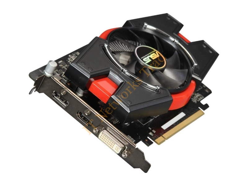 HD7750-T-1GD5 ASUS Radeon HD 7750 1GB GDDR5 PCI Express 3.0 x16 DVI HDMI DisplayPort Video Graphics Card