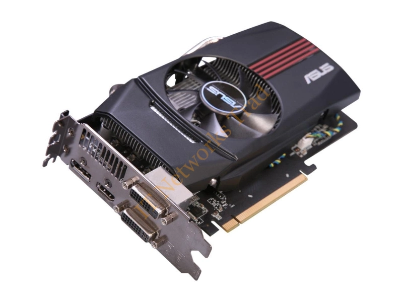 HD7770-DCT-1GD5 ASUS Radeon HD7770 1GB DDR5 PCI Express 3.0 Video Graphics Card