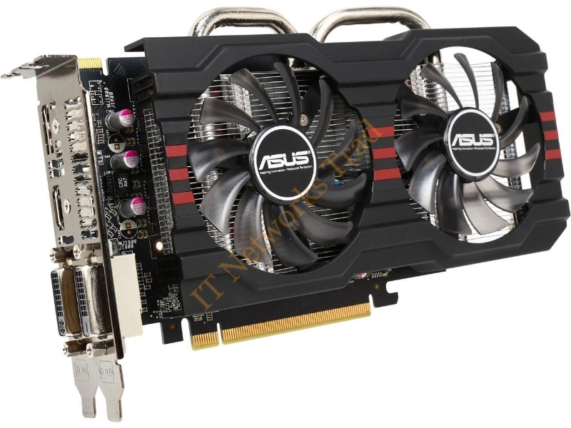 HD7790-DC2OC-1GD5 ASUS Radeon HD 7790 1GB GDDR5 128-Bit PCI Express 3.0 DVI/ HDMI/ DisplayPort Video Graphics Card