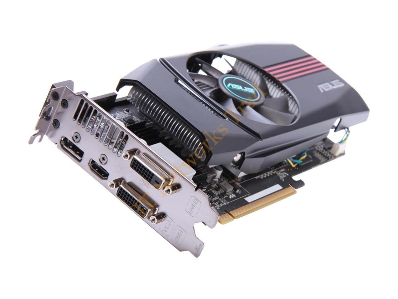 HD7850-DC-1GD5 ASUS HD7850 1GB DDR5 256-Bit PCI Express 2xDVI HDMI DisplayPort Video Graphics Card