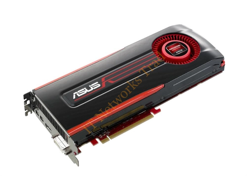 HD7970-3GD5 ASUS Radeon HD 7970 3GB GDDR5 384-Bit PCI Express 3.0 x16 HDCP Ready CrossFireX Support Video Graphics Card