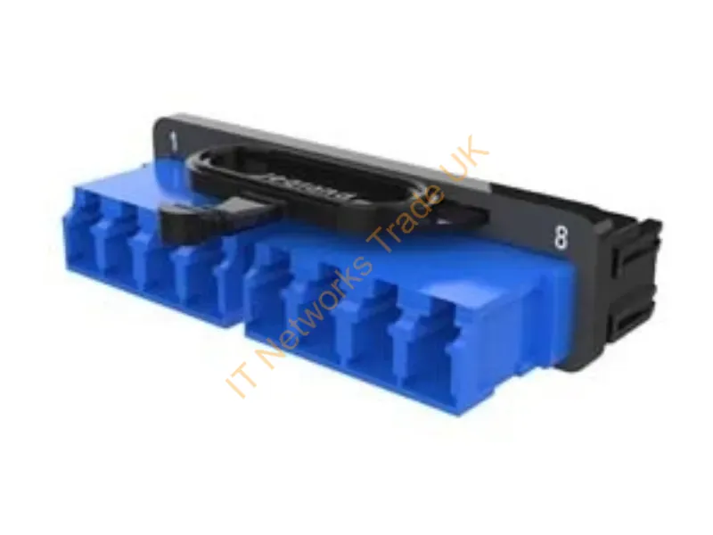 HD8FP-LCQ08AC - Legrand Hd8Fp-Lcq08Ac Fiber Optic Adapter Lc Black, Blue