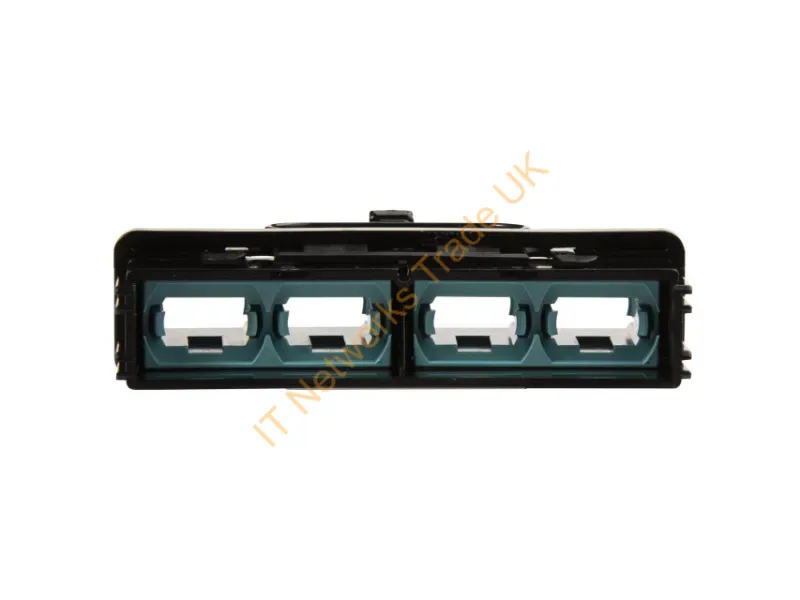 HD8FP-MPANALA - Legrand Hd8Fp-Mpanala Fiber Optic Adapter Mpo Aqua Color, Black