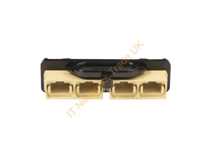HD8FP-MPANAMA - Legrand Hd8Fp-Mpanama Fiber Optic Adapter Mpo Beige, Black