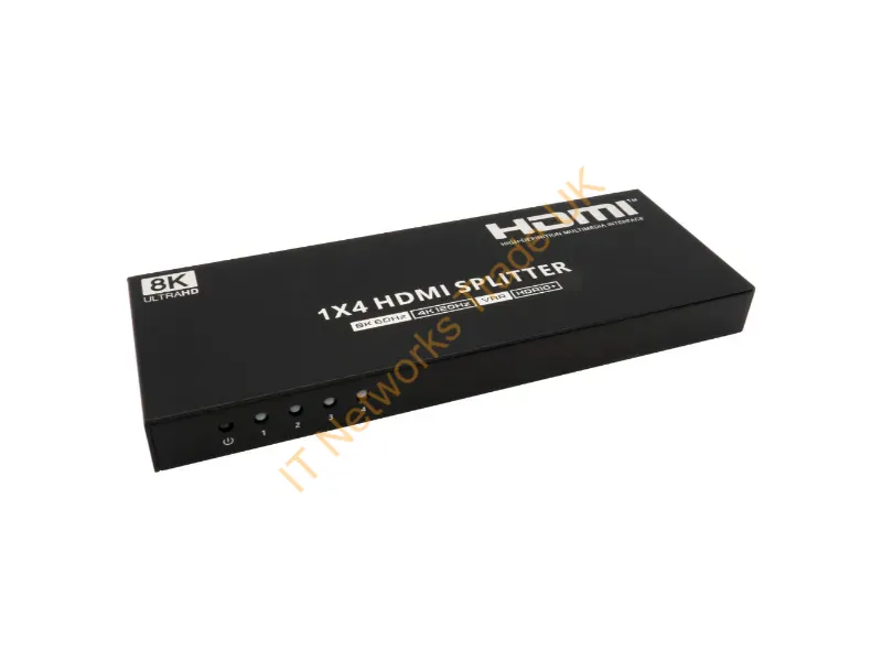 HD8K-SP204 - Cables Direct 1X4 HDMI SPLITTER 8K 60HZ