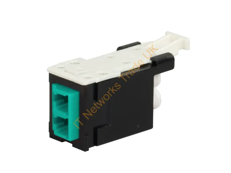 HDFM25FLC2CL-00 - Legrand Infinium Hdfm Fiber Optic Adapter Lc 25 Pc(S) Aqua Color, Black, White