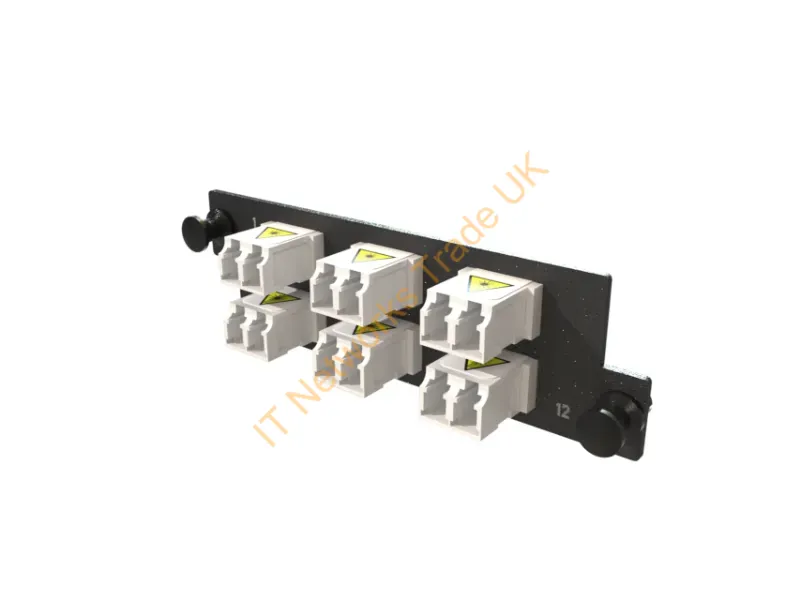 HDFP-LCD12YC-B - Legrand Hdfp-Lcd12Yc-B Fiber Optic Adapter Lc 1 Pc(S) White