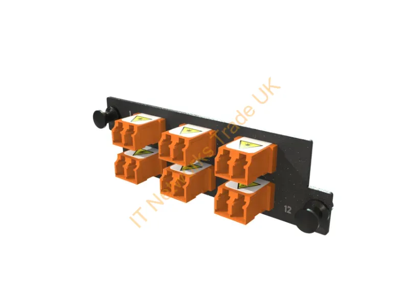 HDFP-LCD12YC-E - Legrand Hdfp-Lcd12Yc-E Fiber Optic Adapter Lc 1 Pc(S) Orange