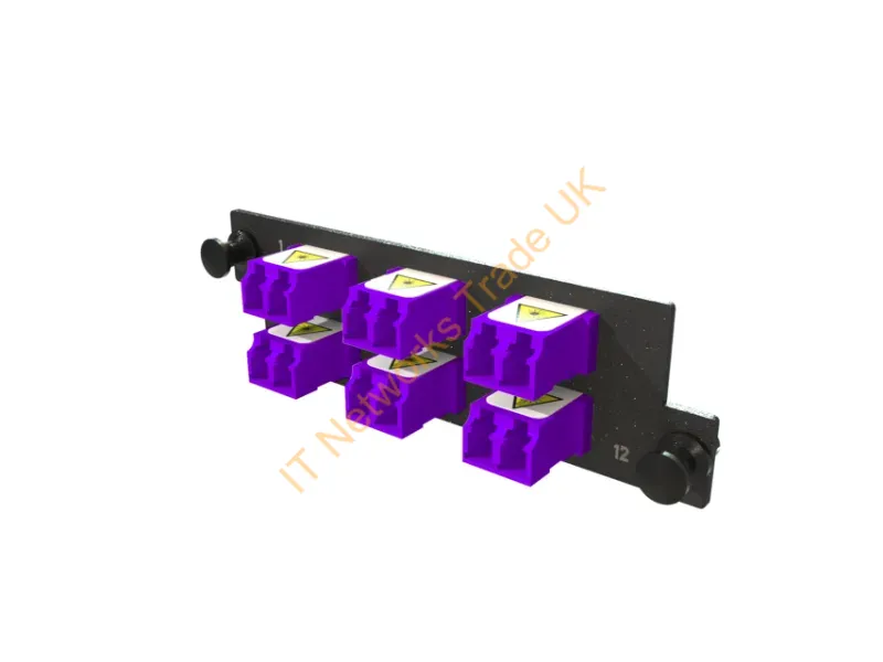 HDFP-LCD12YC-F - Legrand Hdfp-Lcd12Yc-F Fiber Optic Adapter Lc 1 Pc(S) Purple