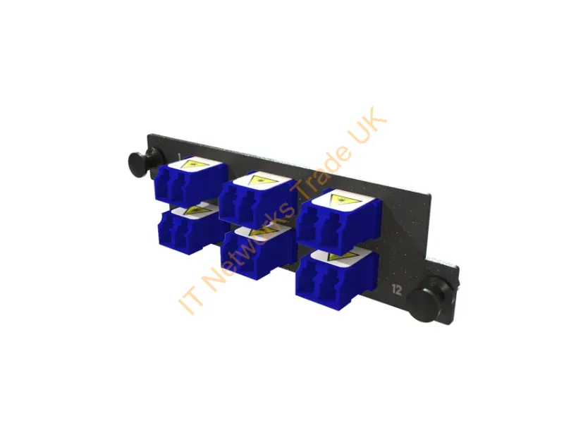 HDFP-LCD12YC-H - Legrand Hdfp-Lcd12Yc-H Fiber Optic Adapter Lc 1 Pc(S) Blue