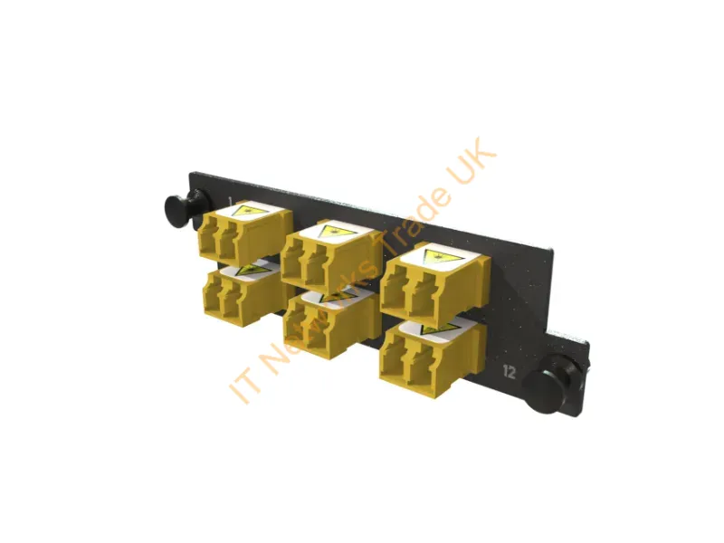 HDFP-LCD12YC-M - Legrand Hdfp-Lcd12Yc-M Fiber Optic Adapter Lc 1 Pc(S) Yellow