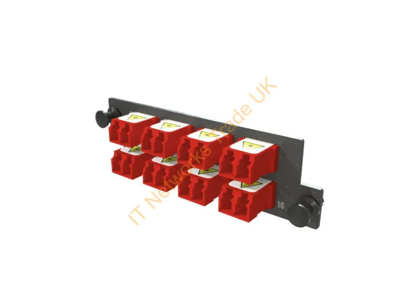 HDFP-LCD16YC-D - Legrand Hdfp-Lcd16Yc-D Fiber Optic Adapter Lc 1 Pc(S) Red