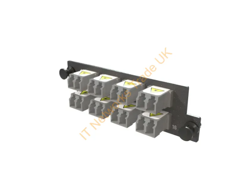 HDFP-LCD16YC-G - Legrand Hdfp-Lcd16Yc-G Fiber Optic Adapter Lc 1 Pc(S) Gray