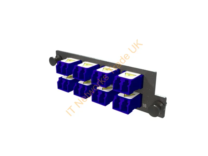 HDFP-LCD16YC-H - Legrand Hdfp-Lcd16Yc-H Fiber Optic Adapter Lc 1 Pc(S) Blue