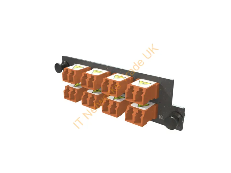 HDFP-LCD16YC-J - Legrand Hdfp-Lcd16Yc-J Fiber Optic Adapter Lc 1 Pc(S) Brown