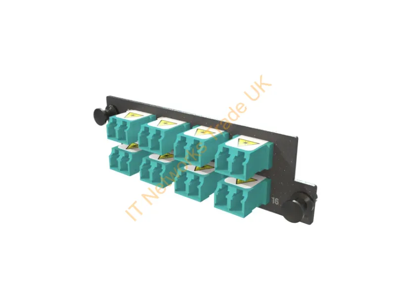 HDFP-LCD16YC-K - Legrand Hdfp-Lcd16Yc-K Fiber Optic Adapter Lc 1 Pc(S) Aqua Color
